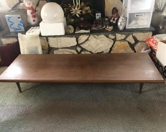 Danish modern teak coffee table
