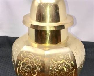 Brass Urn Temple Ginger Jar https://ctbids.com/#!/description/share/292003