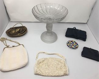 Various Antique / Vintage Purses and Bowl https://ctbids.com/#!/description/share/292040