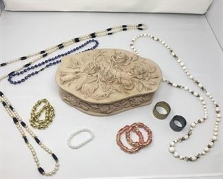 Jewelry Box and Costume Jewelry https://ctbids.com/#!/description/share/292041