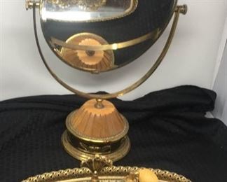 Beautiful Antique Perfume Bottles with Tray and Mirror https://ctbids.com/#!/description/share/292075