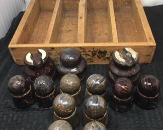 Insulators and Wooden Box https://ctbids.com/#!/description/share/292078