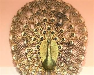 Peacock Wall Art https://ctbids.com/#!/description/share/292059