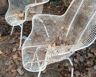 Chairs...need work but what a look! 