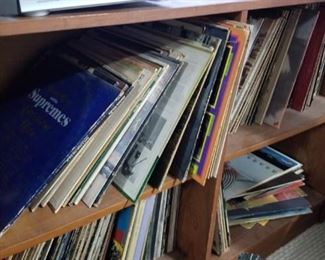 Large Collection of Vinyl, Mostly 70's.