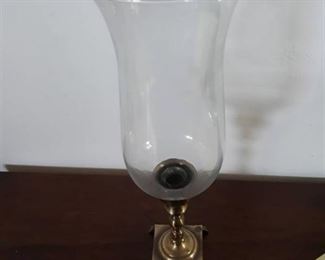 Metal bell with candle holder