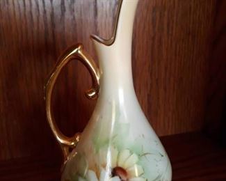 Painted pitcher
