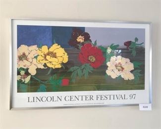 1997 Lincoln Center Framed Poster