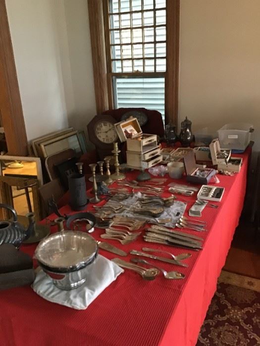 Lots of Silver.. Sterling and Plate. Lots of Jewelry.. Fine and Vintage