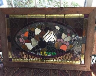 Stained glass panels and supplies