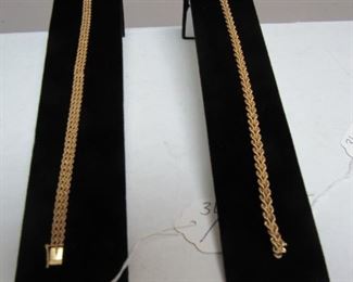 14kt Gold Bracelets