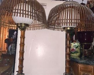 Mid-Century 3pc Lamps - 70’s