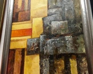 Original Signed Abstract Art