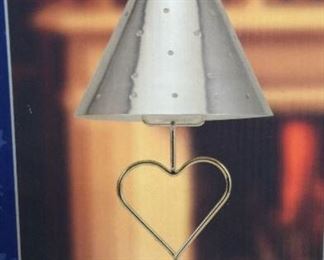 Small Silver Plated Table Lamp