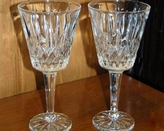 Set of 10 Waterford Wine Glasses