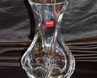Large Baccarat Vase
