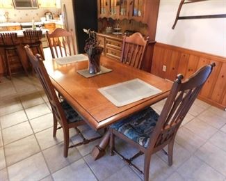 Dining Room Table with Six Chairs