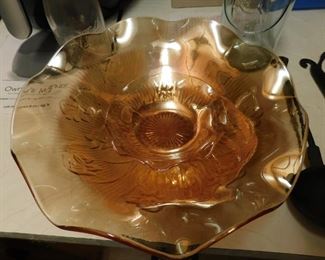 Iris and Herringbone Bowls