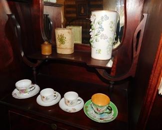 Porcelain Cups and Saucers