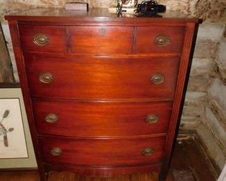 Dixie Mahogany Chest of Drawers