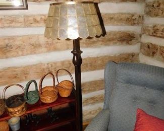 Floor Lamp with Micah Shade