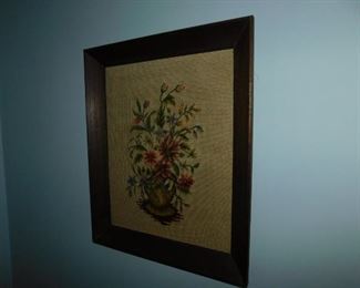 Framed Needlepoint