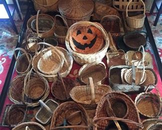 Large Assortment of Baskets