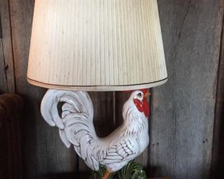 Rooster Lamp