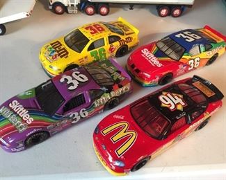 Assorted Nascar Racing Cars