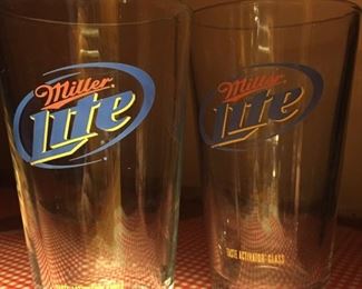 Miller Lite Taste Activator Glasses