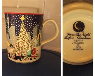 Noritake 'Twas The Night Before Christmas Mug