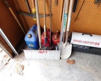 Shovels/Gas Cans
