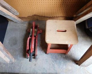 Floor Jack/Shop Stool