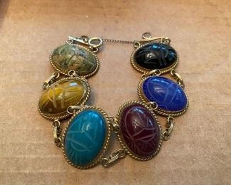 Scarab Style Bracelet