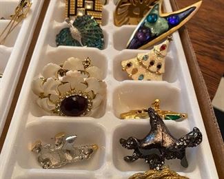 Costume Jewelry Pins