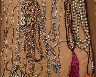 Vintage Costume Jewelry Necklaces