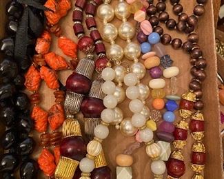 Vintage Costume Jewelry Necklaces