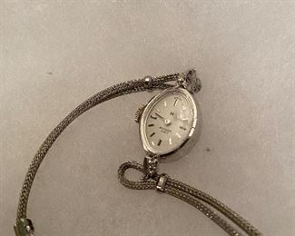 Lady Hamilton 14K White Gold Ladies Watch