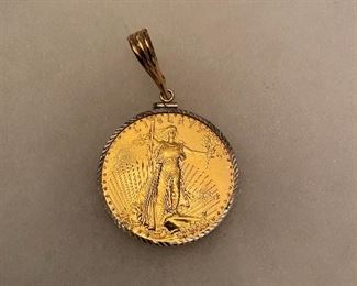 U.S. 50 Dollar Gold Eagle (1 Ounce .999 Fine) 