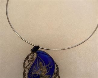 Siamese Sterling and Enamel