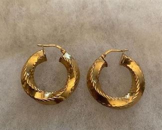 14K Gold Earrings