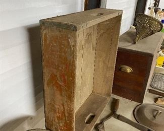 Old Wooden Bread Crate