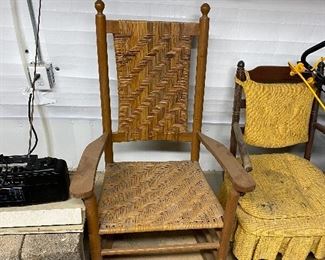 Wicker Rocker