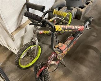 BMX Style Bicycle and Scooter