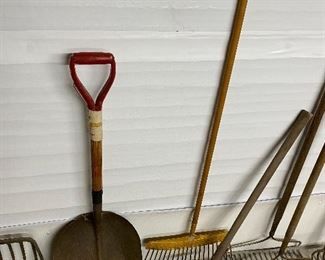 Shovels, Hoes, Rakes