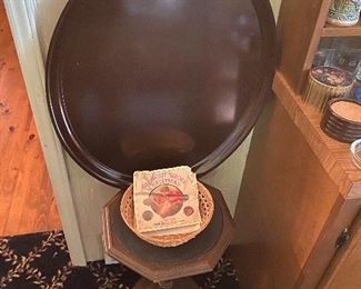 Large Plastic Mid-century Serving Tray