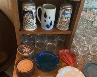 Beer Steins/Ashtrays