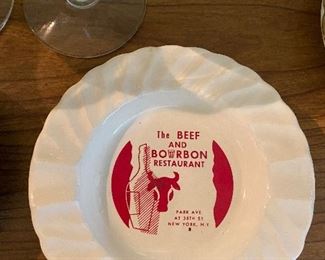 Vintage Souvenir Advertising Ashtrays