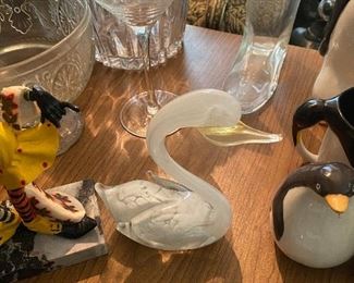 Art Glass Swan