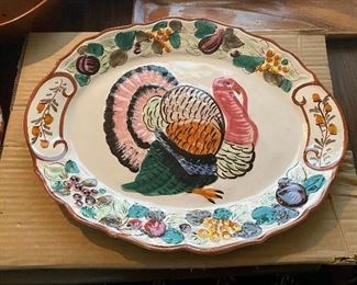 Vintage Turkey Platter in Original Box